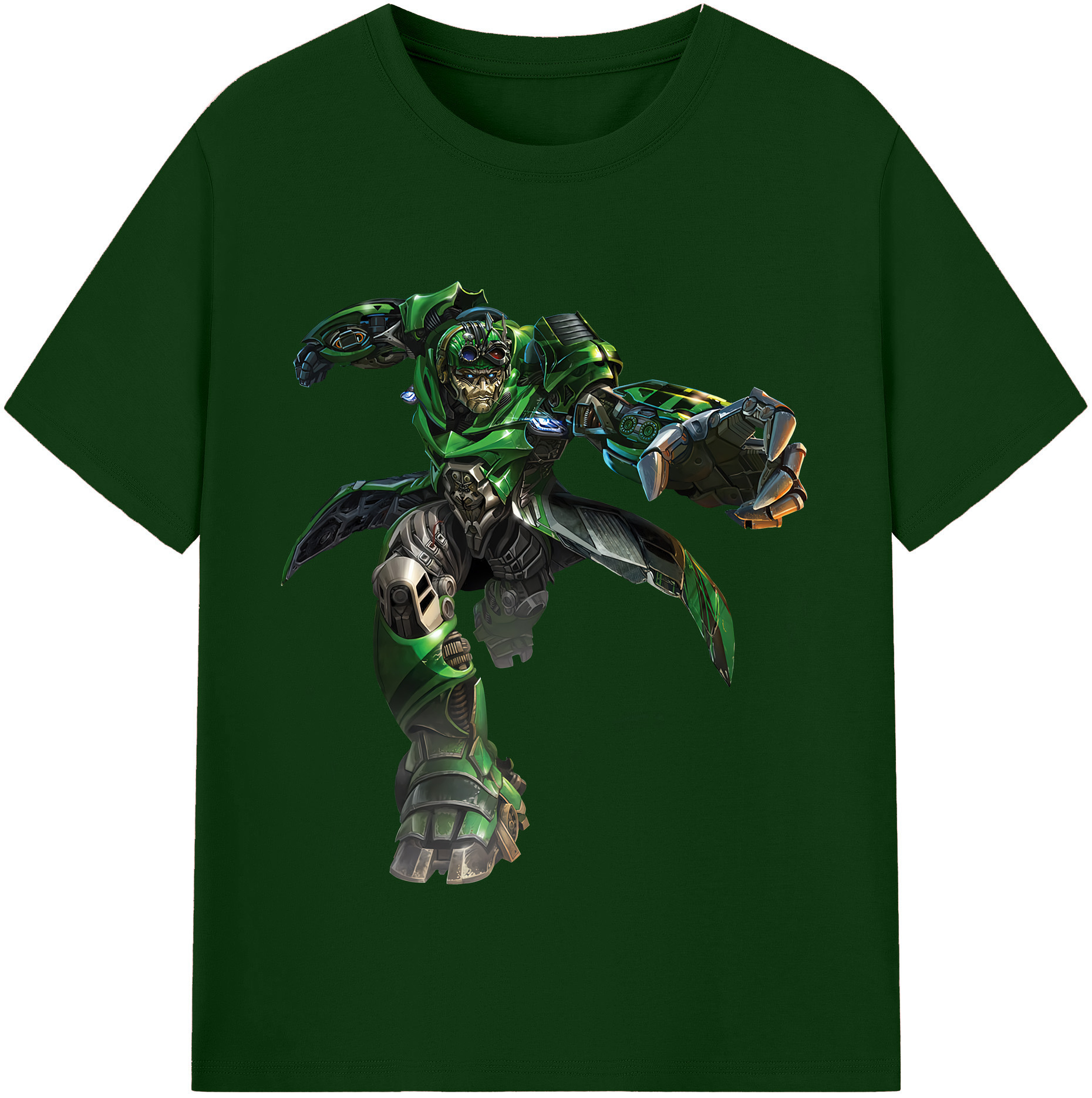 （画像用） Transformers トランスフォーマー 綿100％半袖Tシャツ（フロントプリント）
